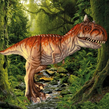 Карнотавр - фото аниматронной фигуры в наличии